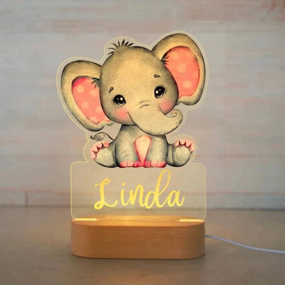 Customized Name LED USB Night Light