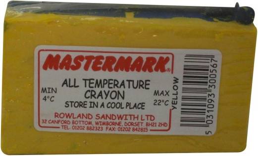 MasterMark All Temperature Ram Crayons Red One Size