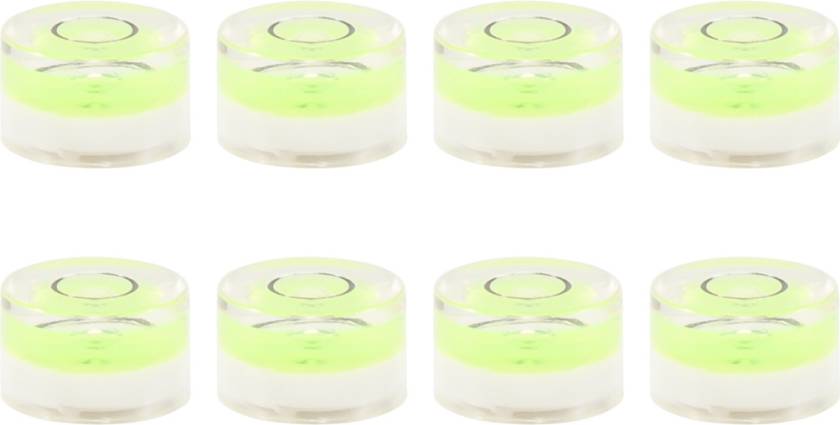 8 Pcs Mini Circular Bubble Inclinometers