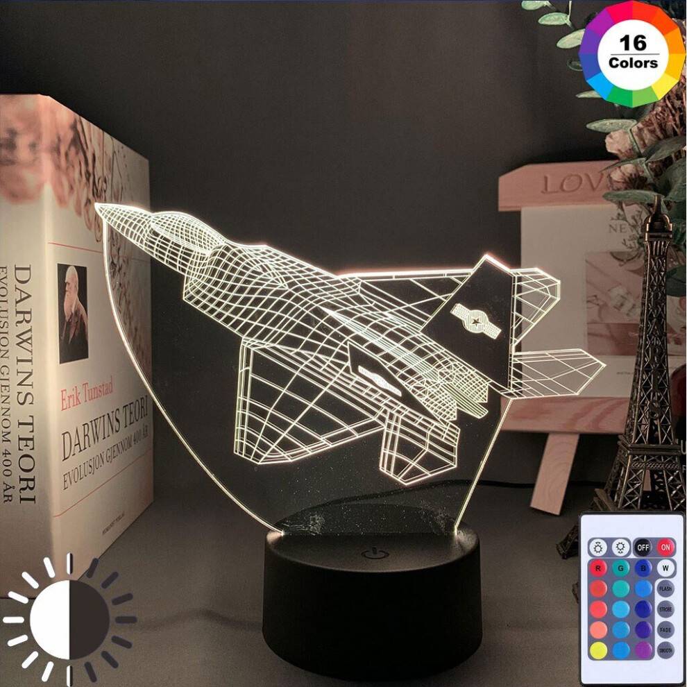Lockheed Martin F-22 Raptor Kids Night Light