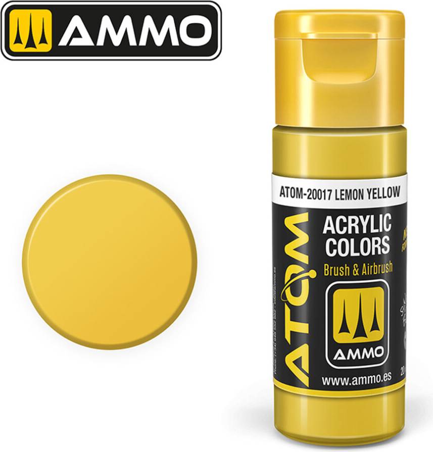Atom Color Lemon Yellow