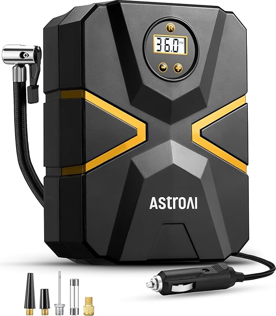 Tire inflator Astro AI Tyre Inflator Air Compressor 12V DC