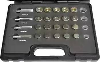 Weber WT-2113 Thread Cutter Set 64 Plastic Case Tool Kit