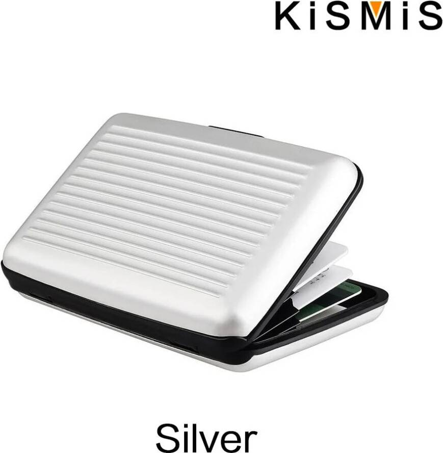 Thread Wallets RFID Metal Wallet Card Protector - Silver