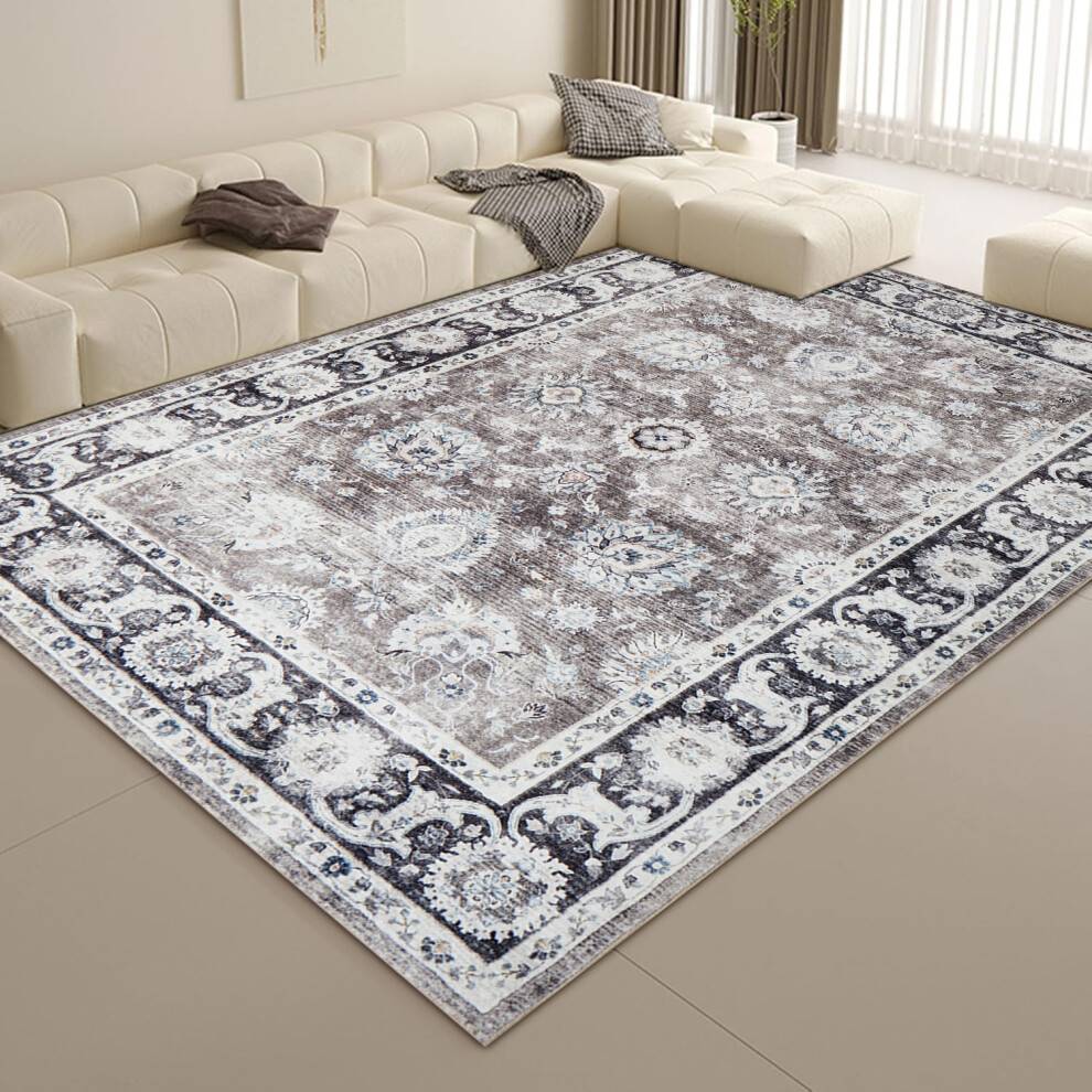 99rooms Small Area Rug Carpet 120 x 170 cm Multicoloured Multicolour