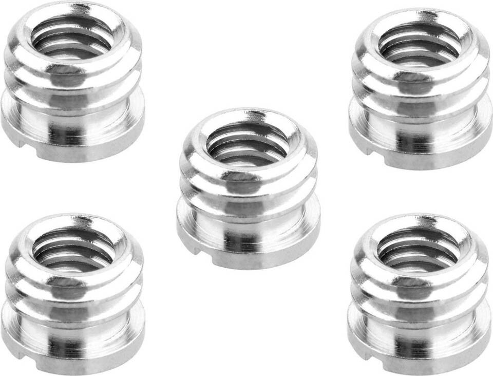 5 Pack 1/4 Inch To 3/8 Inch Standard Adapter Ball Video Stand
