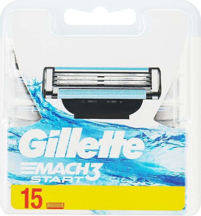 Gillette Mach3 Start Rakblad 15 St