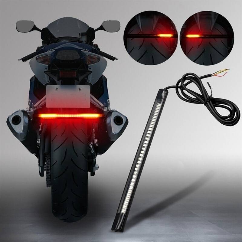 Maxpower Flexible Motorcycle 48 LED Strip Rear Tail Brake