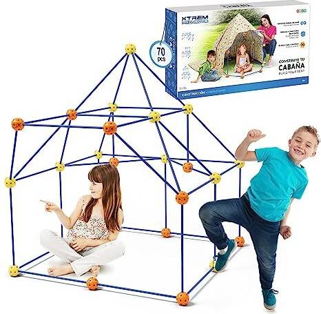 Fort Building Kit 70 Pieces