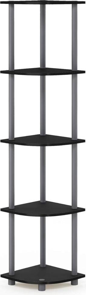 Corner shelf unit Furinno Turn-N-Tube 5 Tier Corner Display Rack Multipurpose Unit Shelving System