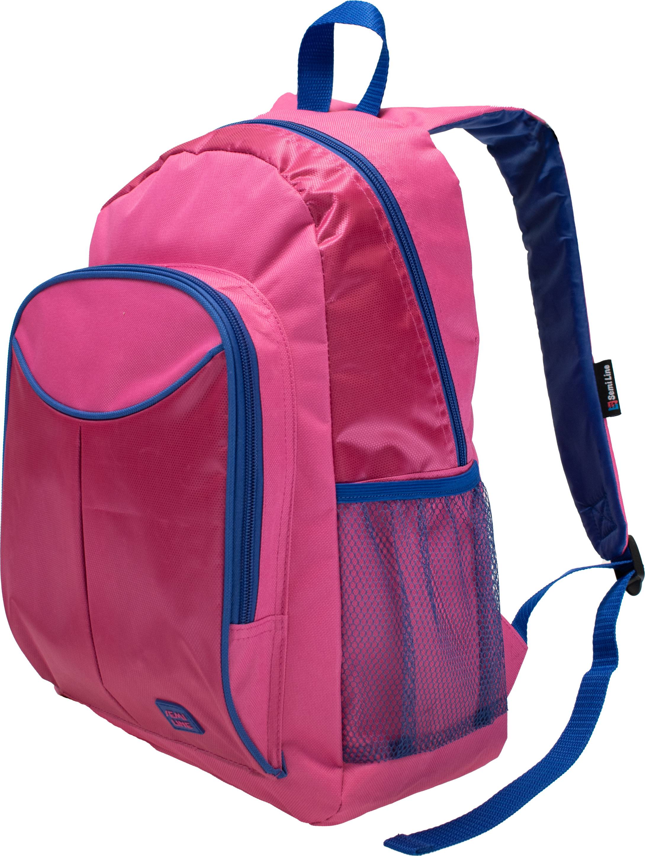 Semi Line Alima Rucksack - Pink/Navy