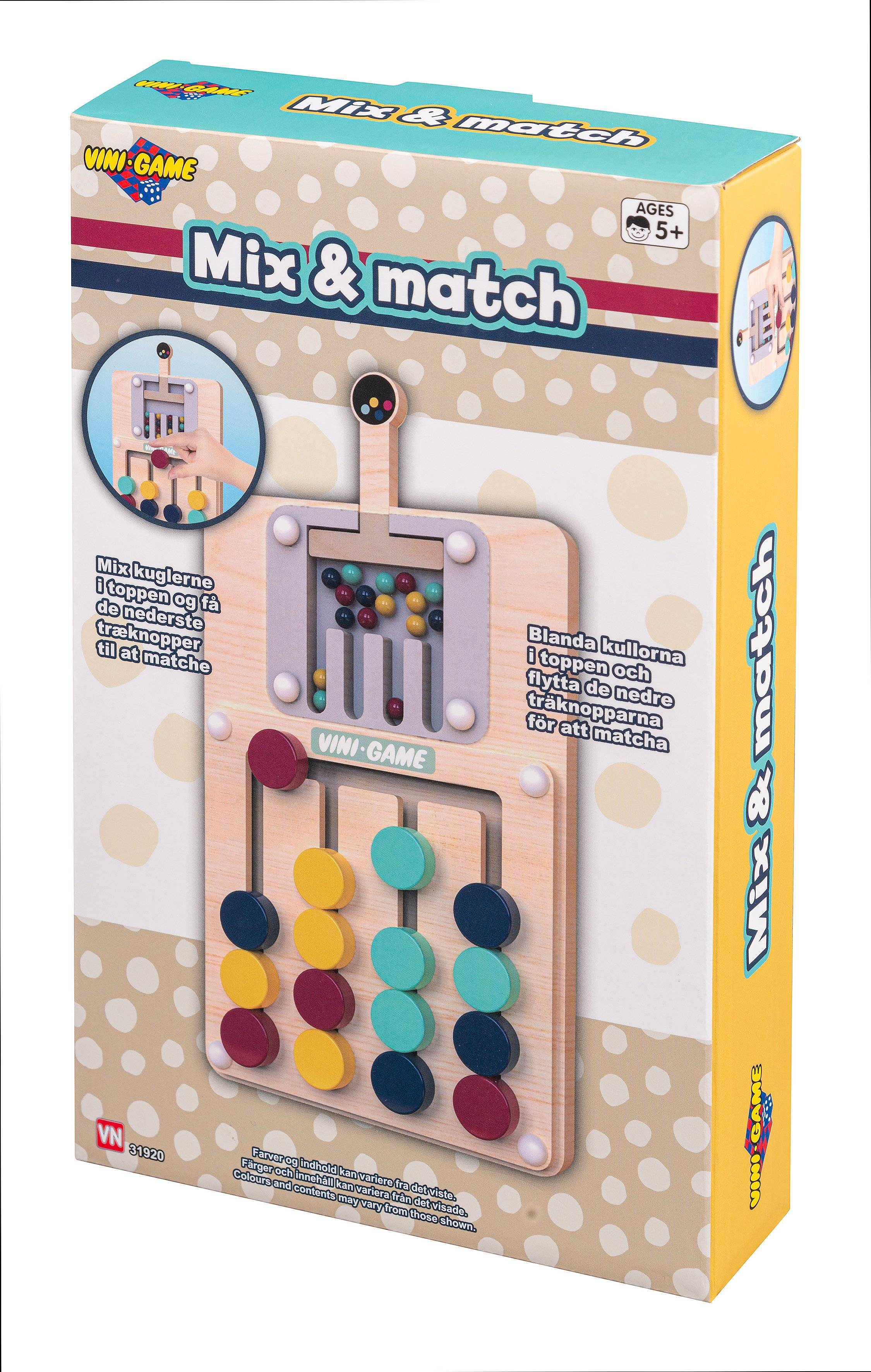 Vini Game Color Challenge Spil