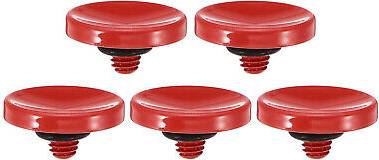 Uxcell Camera Shutter Button 5pcs Red