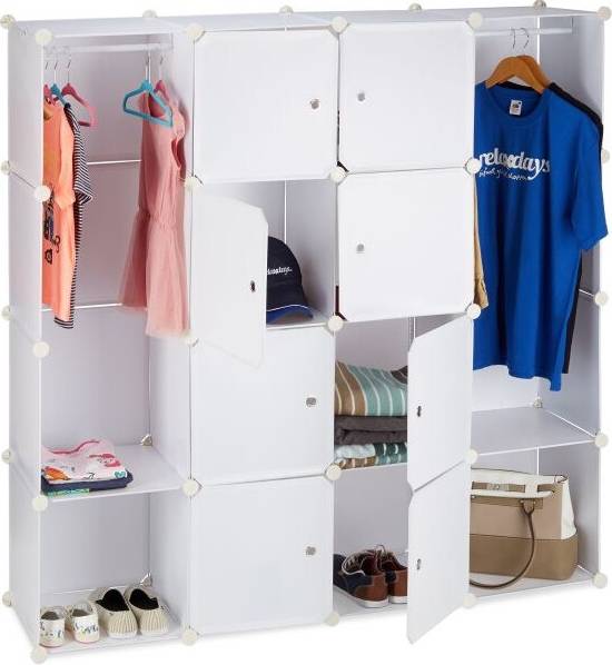 B2X Insert System For 12 Compartments Wardrobe