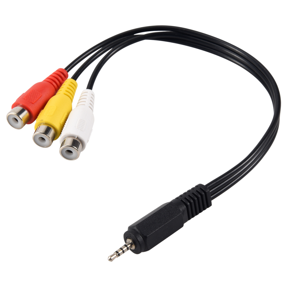 2.5 mm Mini AV Stecker Audio Video Adapterkabel