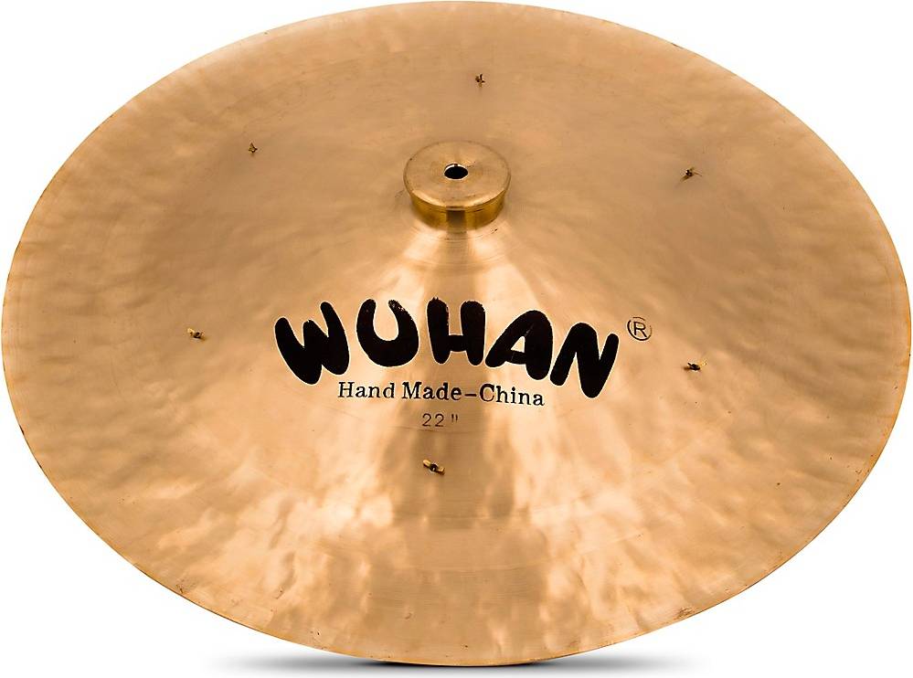 Wuhan China Cymbal With Rivets 22 In