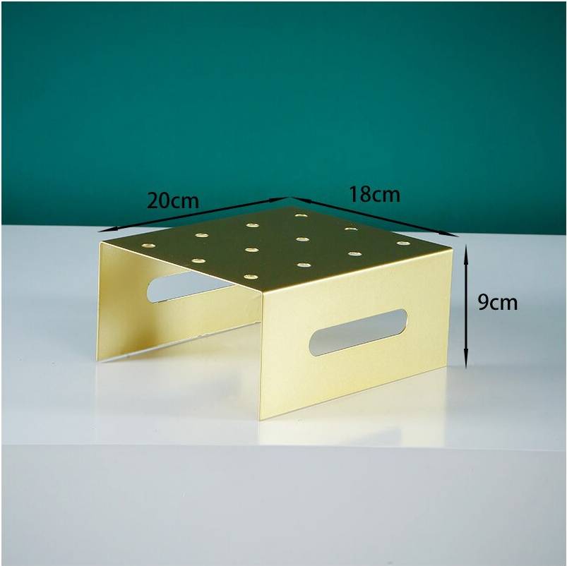 Stable Metal Dessert Table Topper Display
