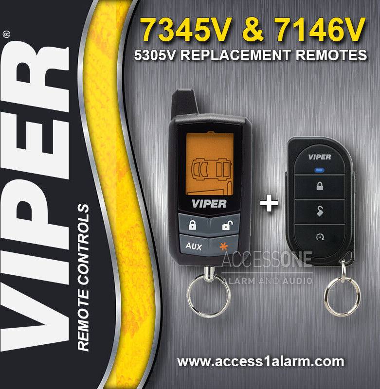 Viper 7345V 2-Way LCD Remote Control