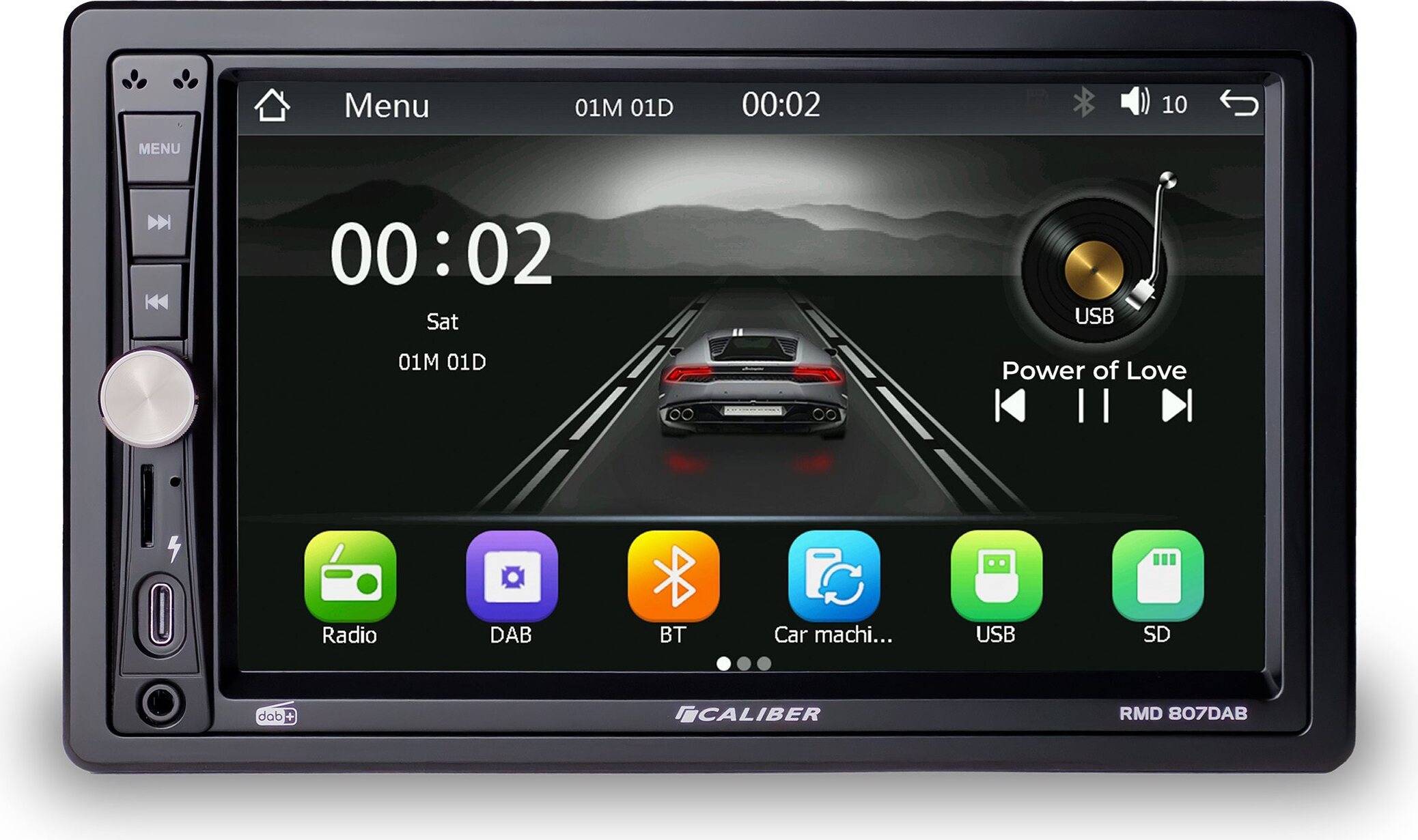 RMD807DAB 2DIN 7 Inch Autoradio