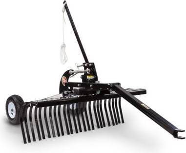 Lawn aerator DR Power Equipment ATV Landscape Rake 4 ft