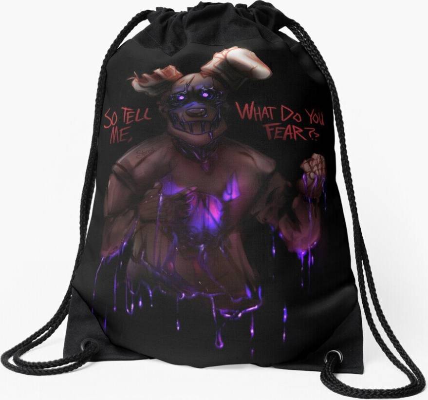 Famgem Drawstring Bag Springtrap FNAF 3 - What Do You