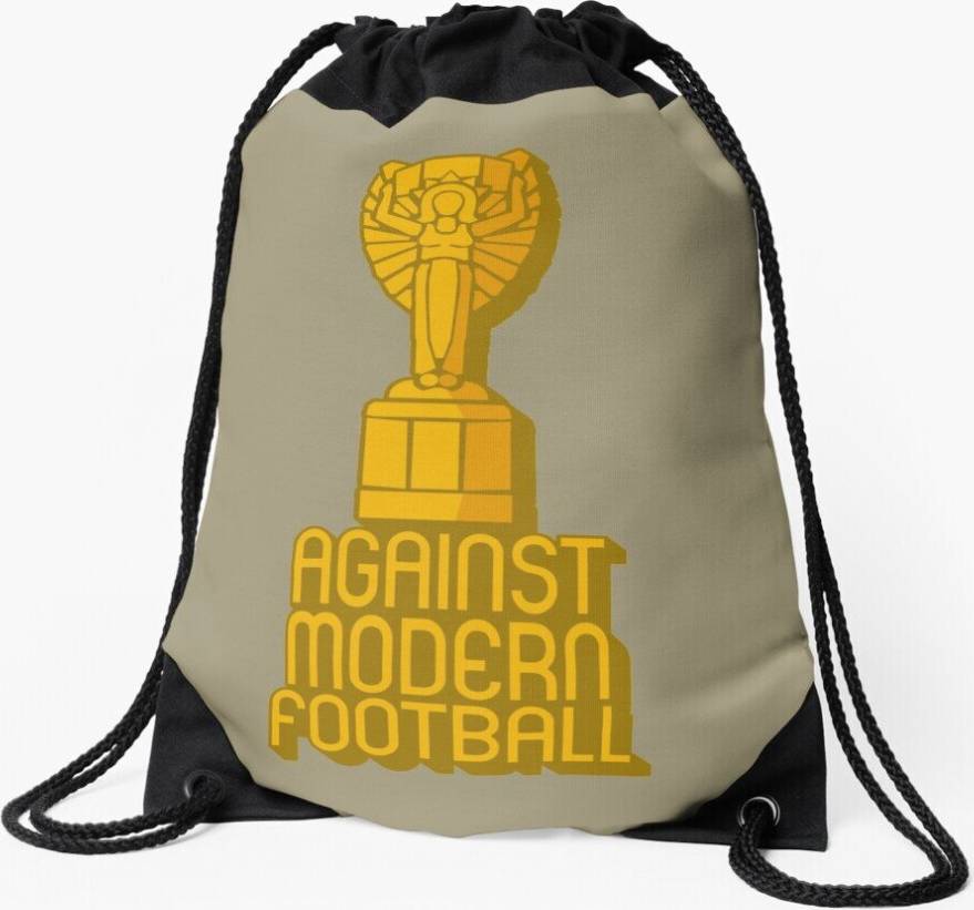 Famgem Drawstring Bag Against Modern Football - Jules Rimet