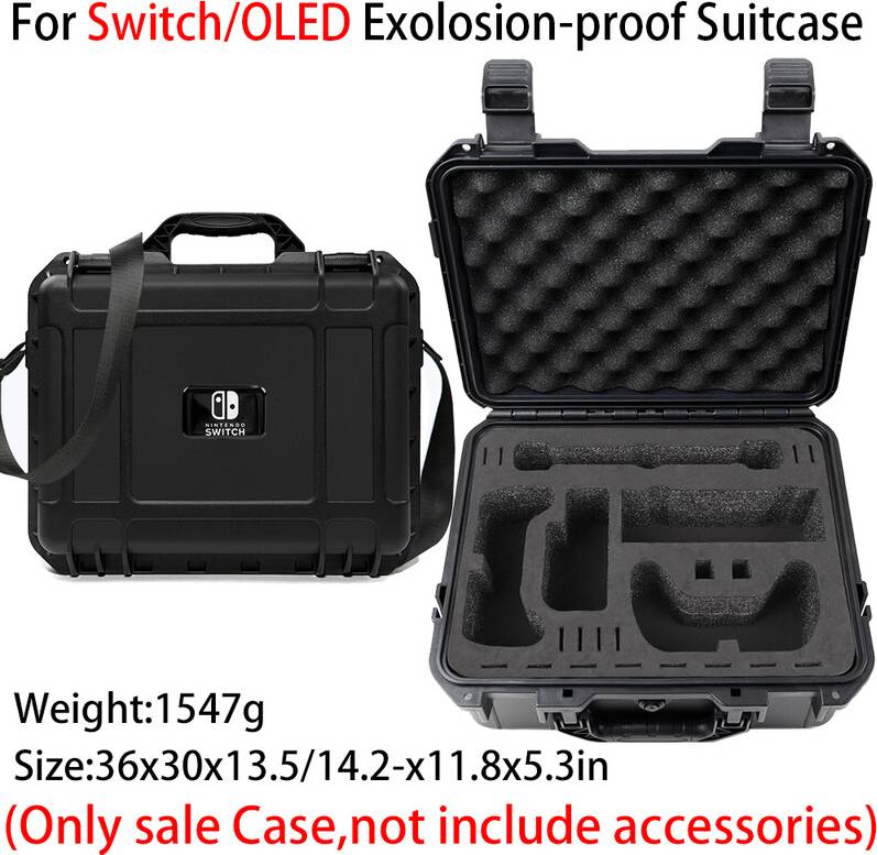 Maxpower Black For Switch Case Compatible With Switch OLED Model