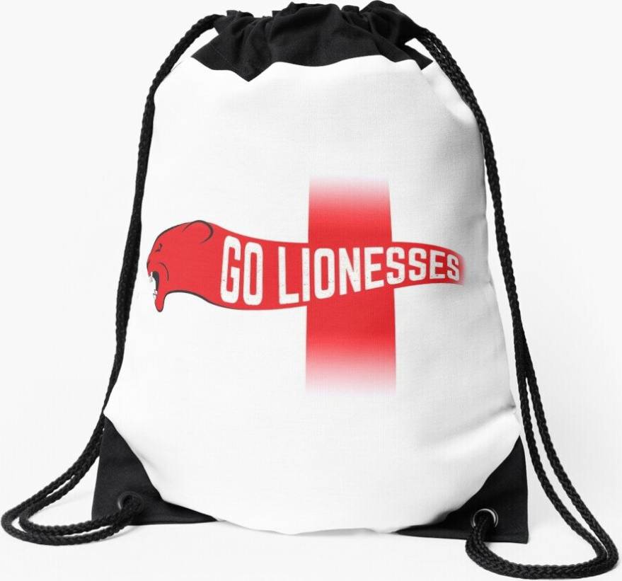 Famgem Drawstring Bag Go Lionesses - Get Behind