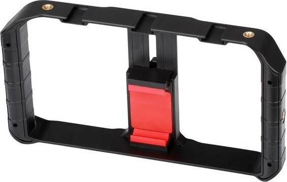U-Rig Pro Smartphone Video Rig Filmmaking Case Handheld Stabilizer Grip with 3 Shoe Mount