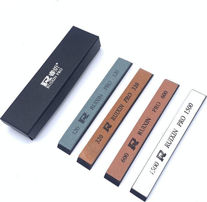 Dechoicelife RUIXIN Whetstone Sharpening Stone System 4pcs