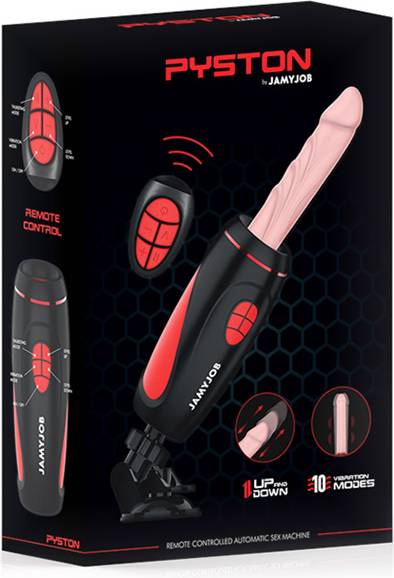 Fuck machine Sexleksaker Jamyjob Pyston Automatic Remote Control Dildo