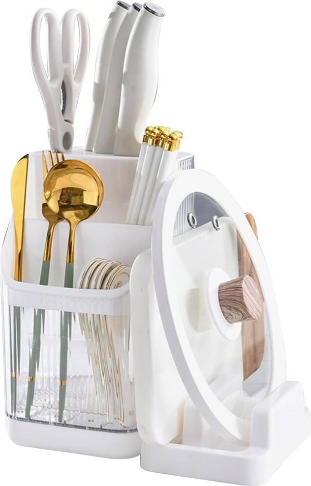 Veeki Universal Multifunctional Kitchen Storage Rack Utensil Holder