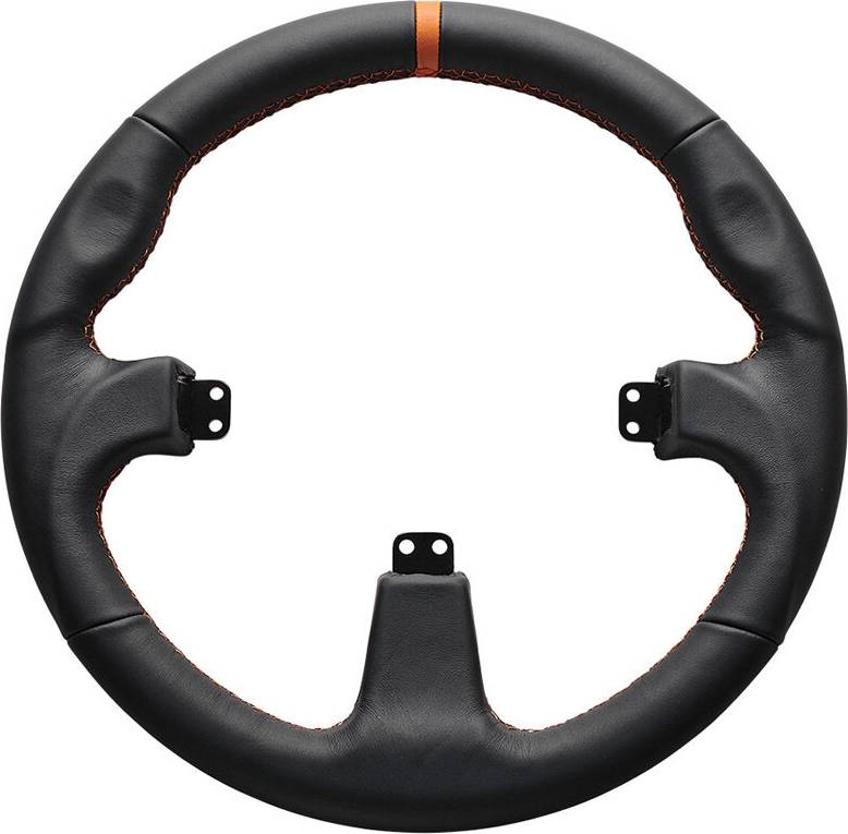 Asetek SimSports GT Rim Round Leder Racing Wheel