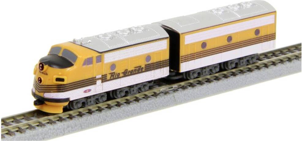 Train set Rokuhan Shorty EMD F7 Rio Grande D&RGW 2pcs