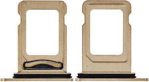 Iphone 14 pro max gold Replacement Dual Sim Card Tray Compatible For iPhone 14 Pro 14 Pro Max Gold