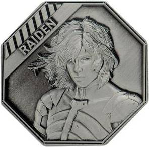 Metal Gear Solid 2 Raiden Collectible Coin