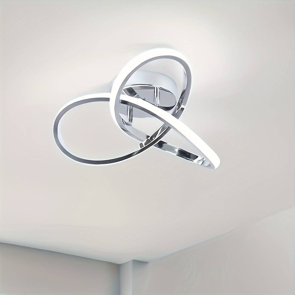Topsrjyl Modern LED - Sleek Recessed Fixture Ceiling Flush Light