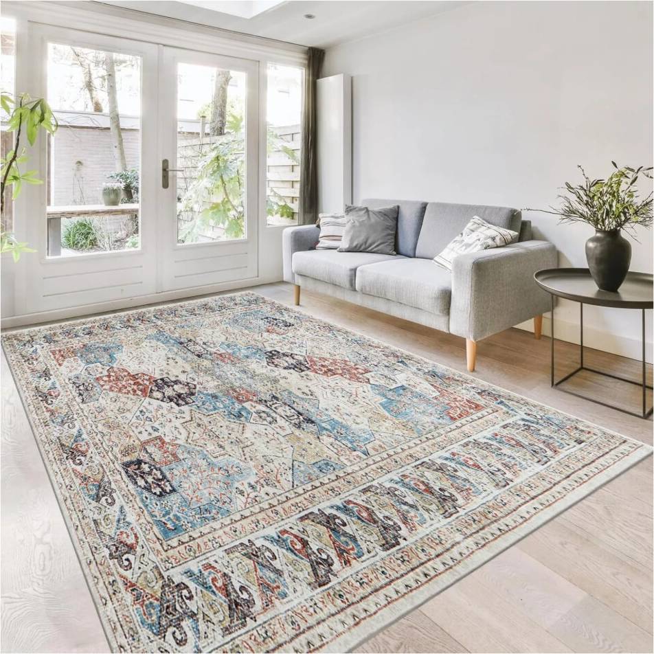 99rooms Cashmere Coastal Rug Extra Large Multicoloured