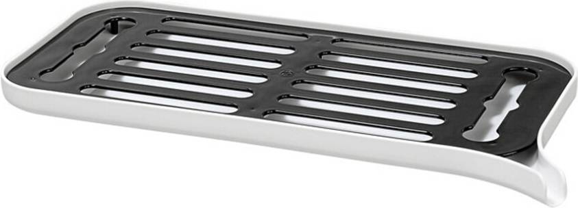 Plastic Dryer Tray Large Sink Drying Rack Worktop - White