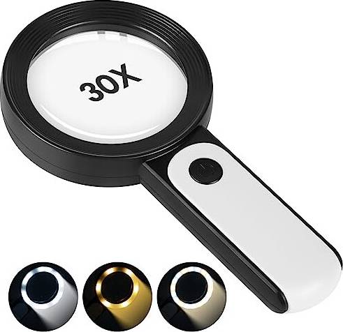 JMH Magnifying Glass with Light 18LED