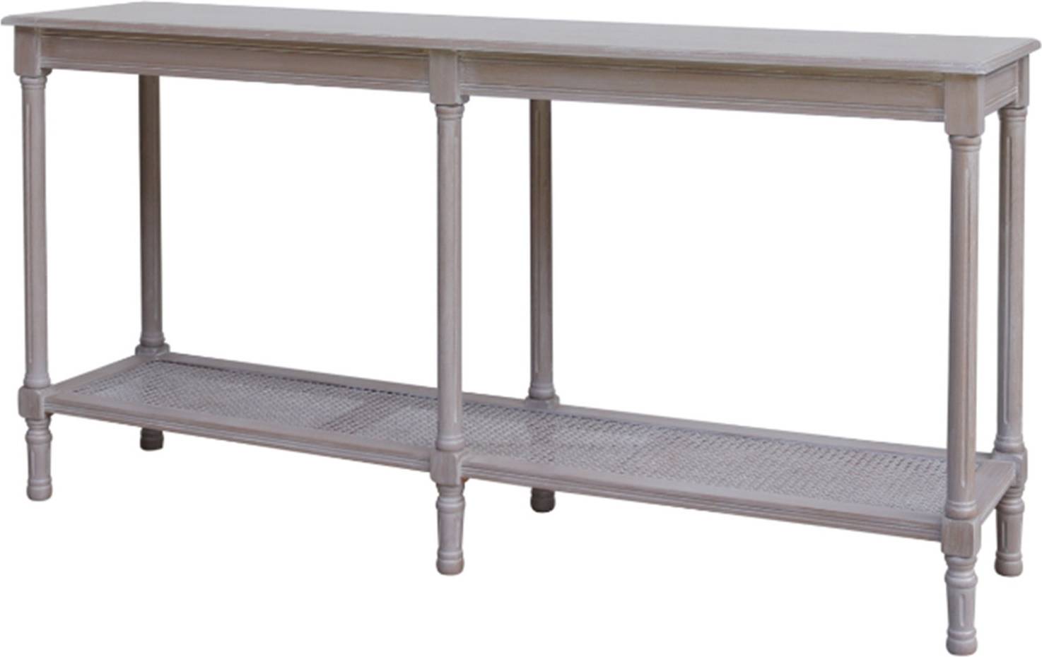 Hill Interiors Serene Rattan Collection Large Console Table