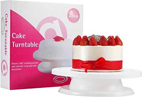 Tina Decorating Display 11 Inch Rotating Cake Stand