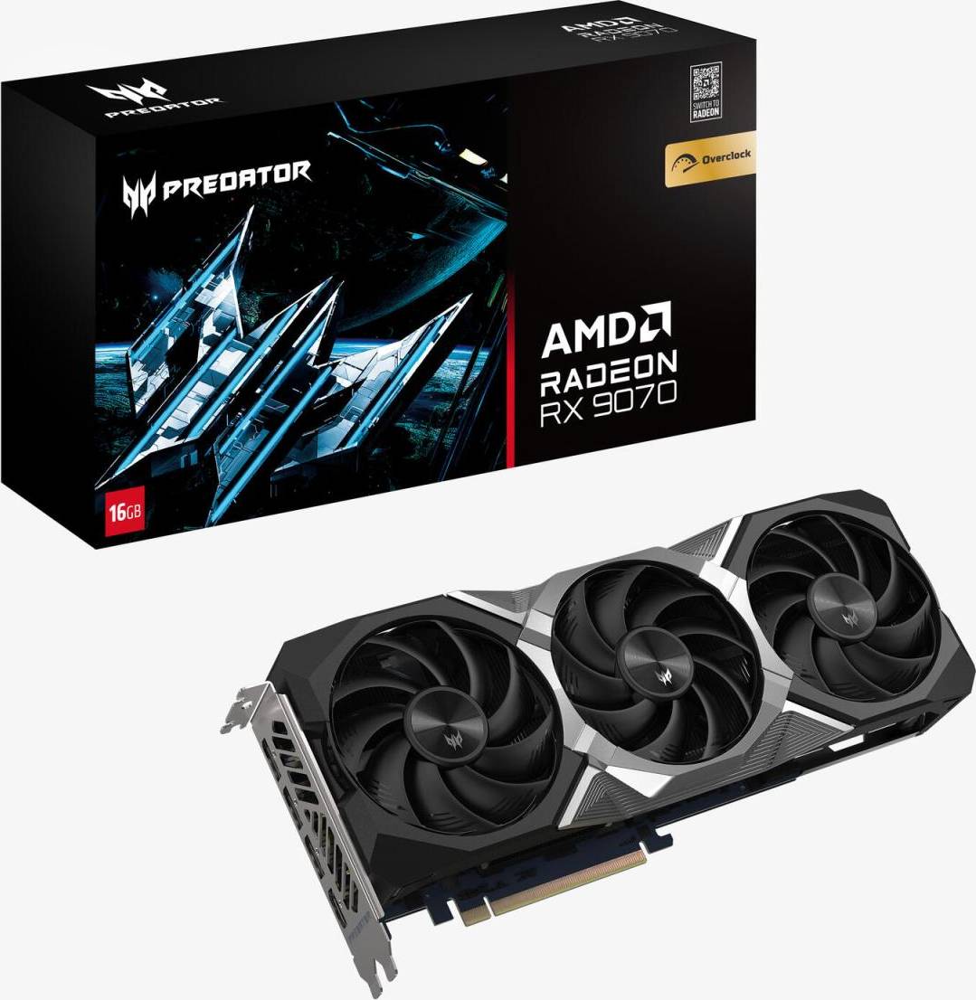Acer Predator BiFrost Radeon RX 9070 16GB