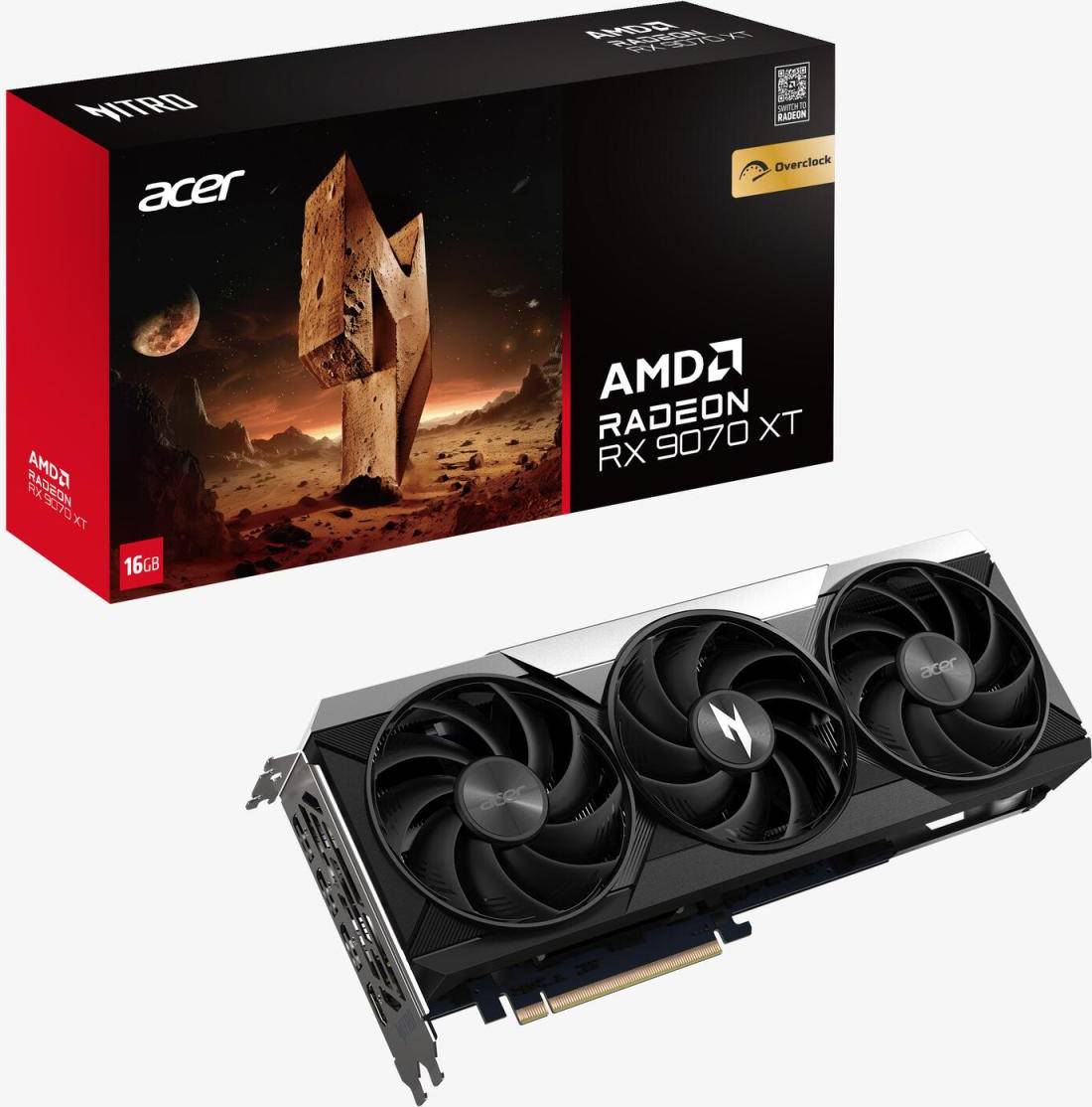 Rx 9070 xt Acer Nitro Radeon RX 9070 XT 16 Go GDDR6