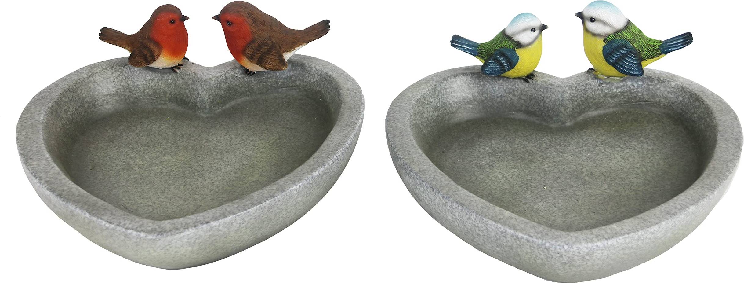 Esschert Design Fågelbad Hjärta