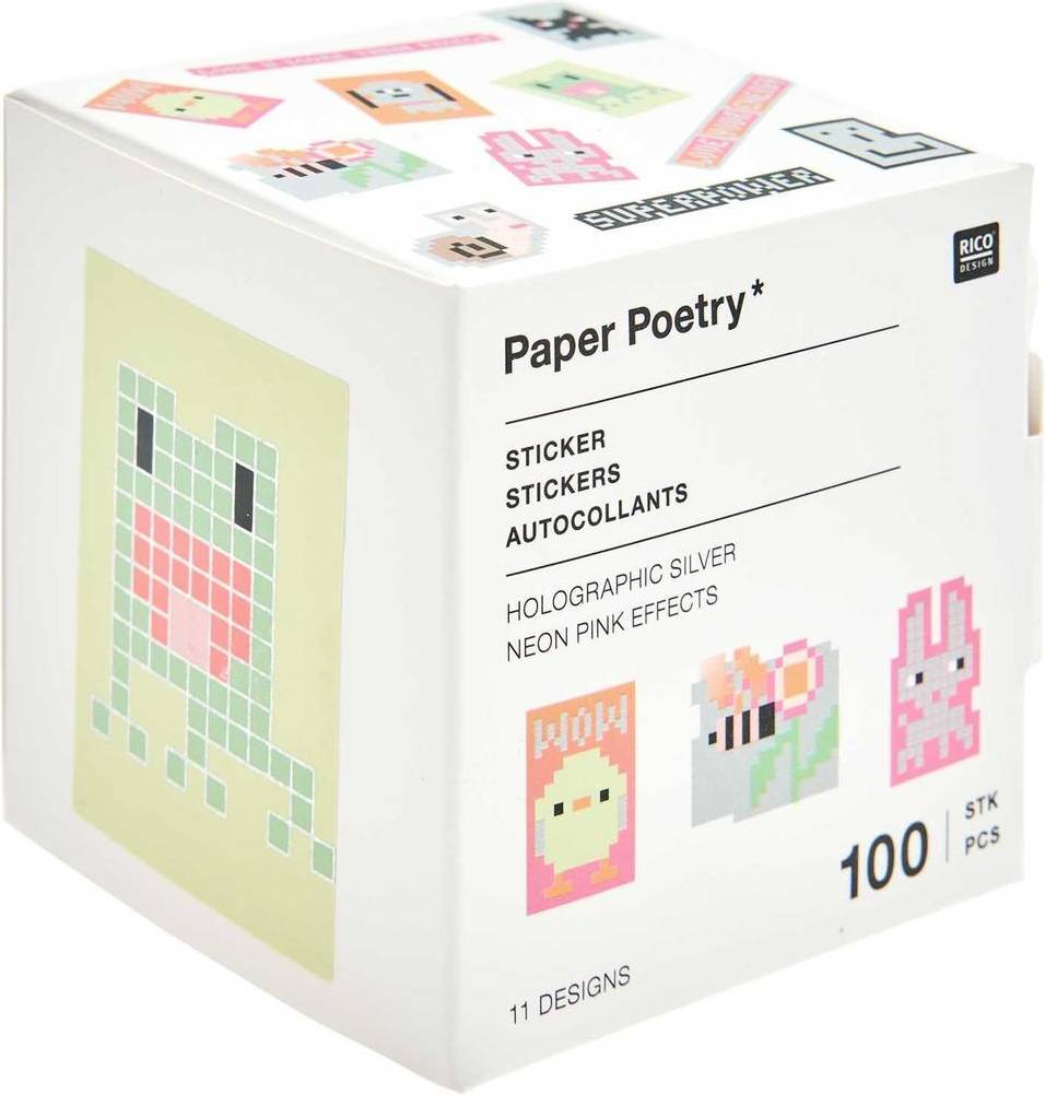 Sticker Pixels Roll