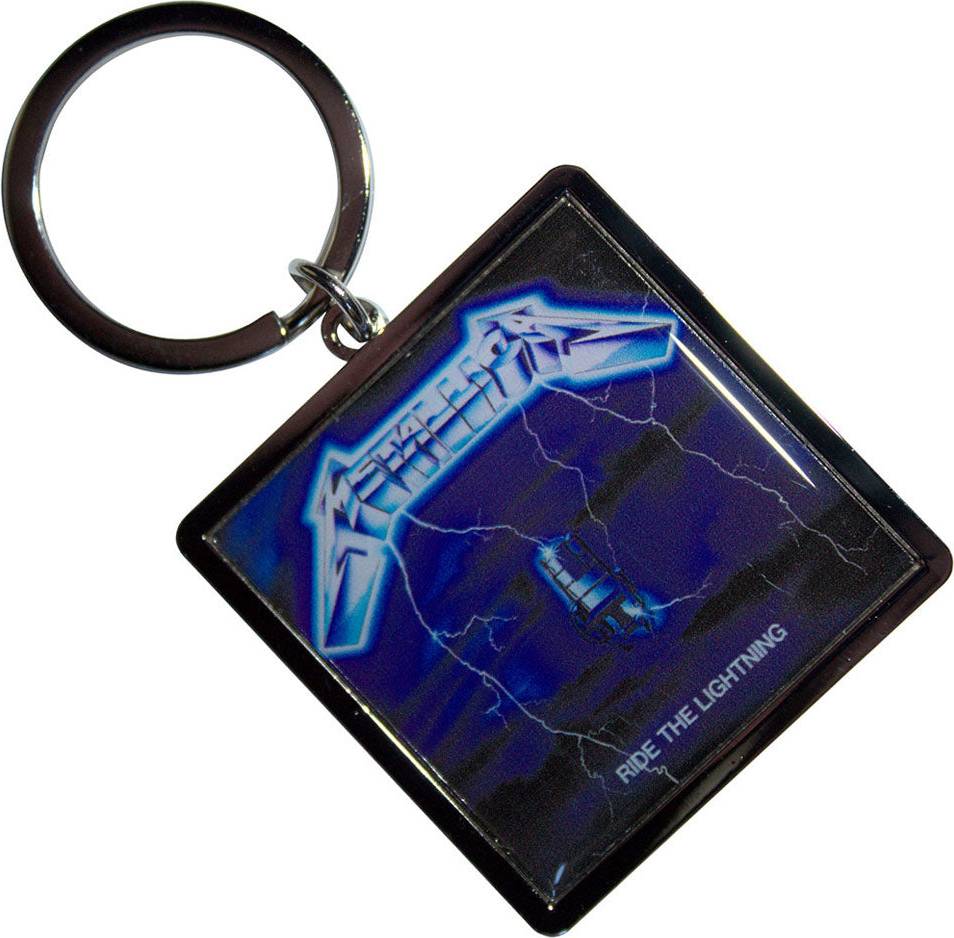 Metallica Ride The Lightning Keyring Keychain - One Size