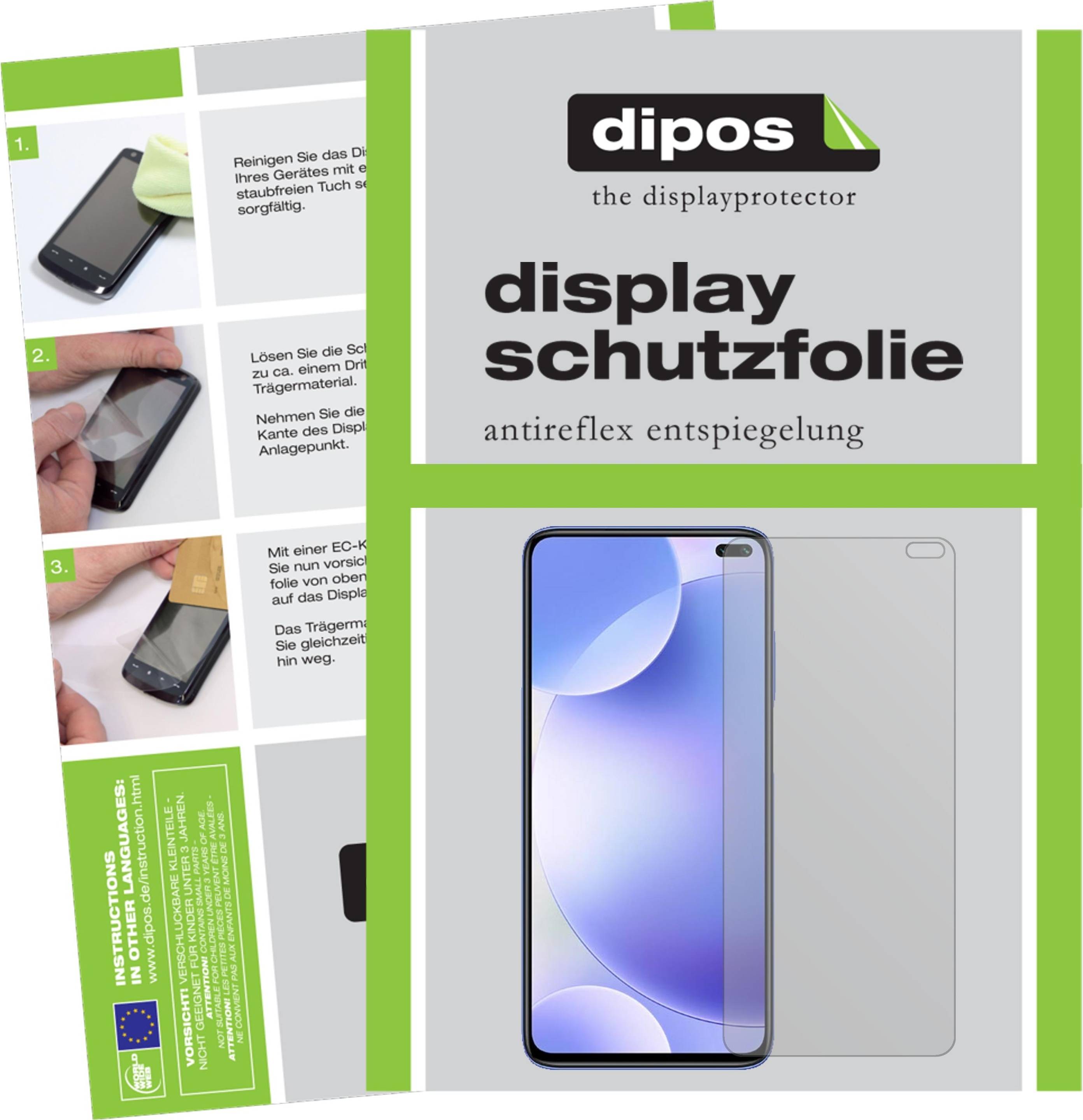 Dipos 3+3x Screen Protector Poco X2