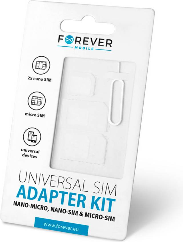 Universal SIM Kort Adapter Kit