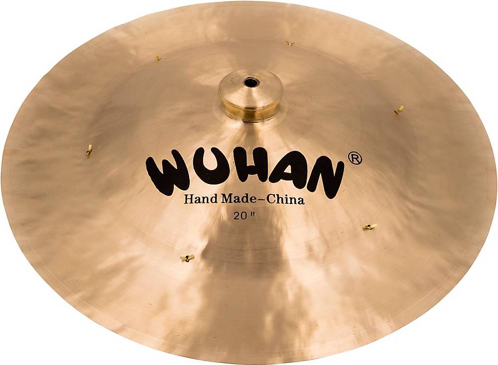 Wuhan China Cymbal With Rivets 20 In